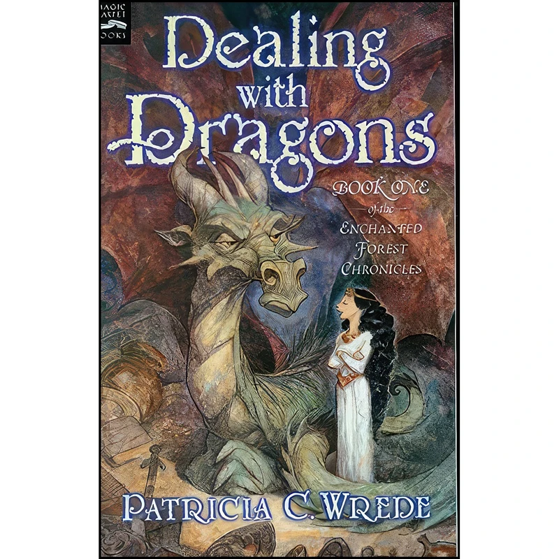 کتاب Dealing with Dragons اثر Patricia C. Wrede انتشارات Sandpiper