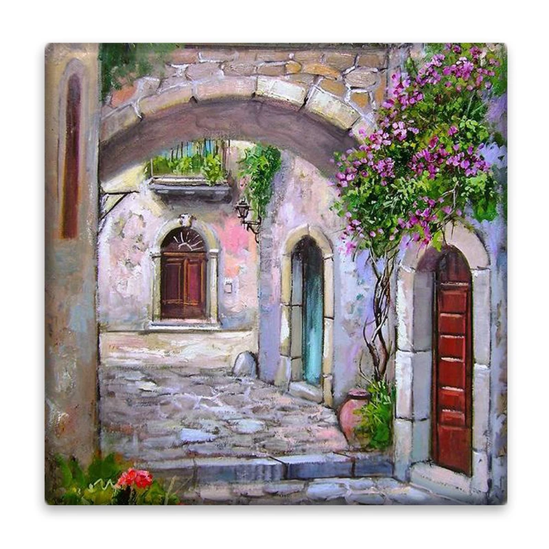 تابلو زیر لیوانی  مدل کوچه باغ کد    4709823_3369