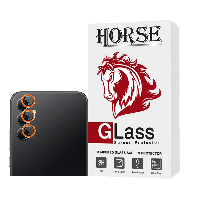  محافظ لنز دوربین هورس مدل SHABRANGH مناسب برای گوشی موبایل سامسونگ Galaxy A14 / A24 / A34 5G / A54 5G