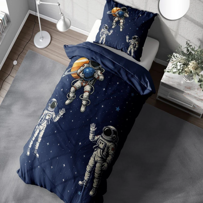 سرویس خواب 1 نفر 4 تکه مدل فضانوردها کد 969