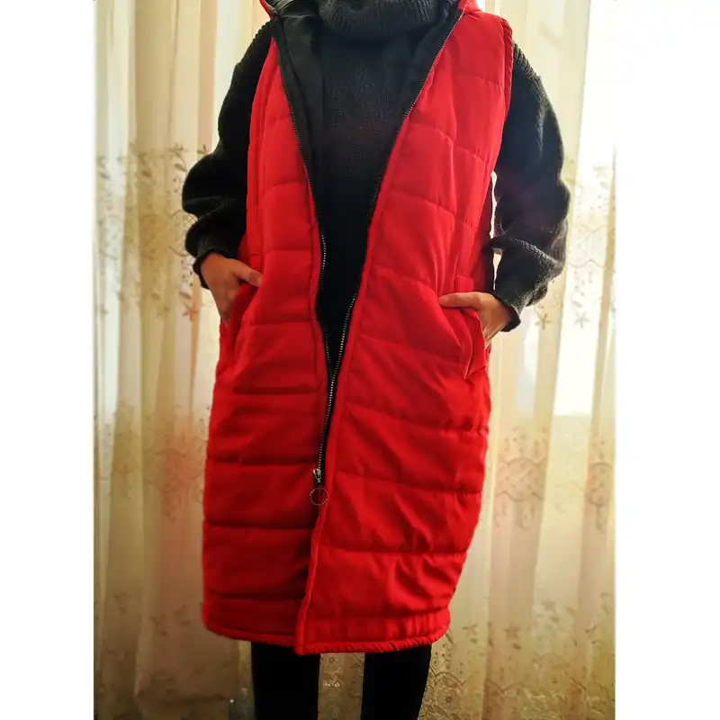 پافر زنانه مدل کلاهدار کد DA002