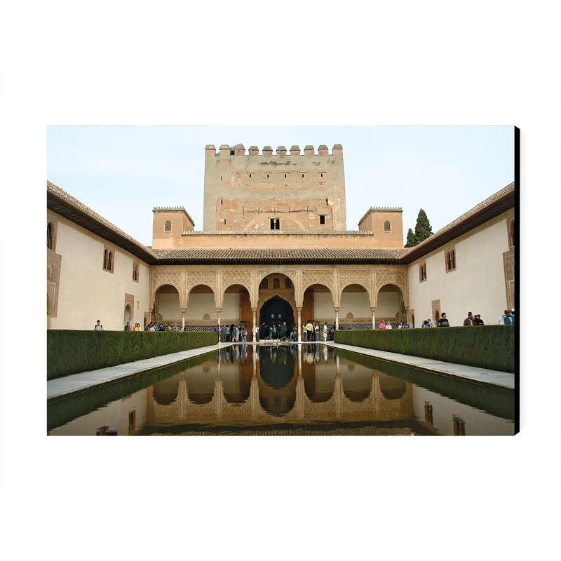 تابلو شاسی عرش طرح گردشگری اسپانیا مدل کاخ الحمرا کد As6269