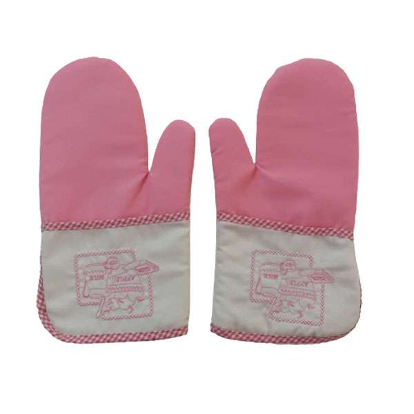 دستکش فر مدل گلدوزی