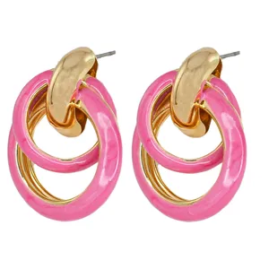 گوشواره میخی زنانه زودیکا مدل کاملیا کد AAC1106