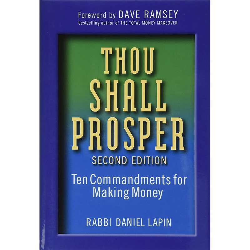 کتاب Thou Shall Prosper اثر Rabbi Daniel Lapin انتشارات Wiley
