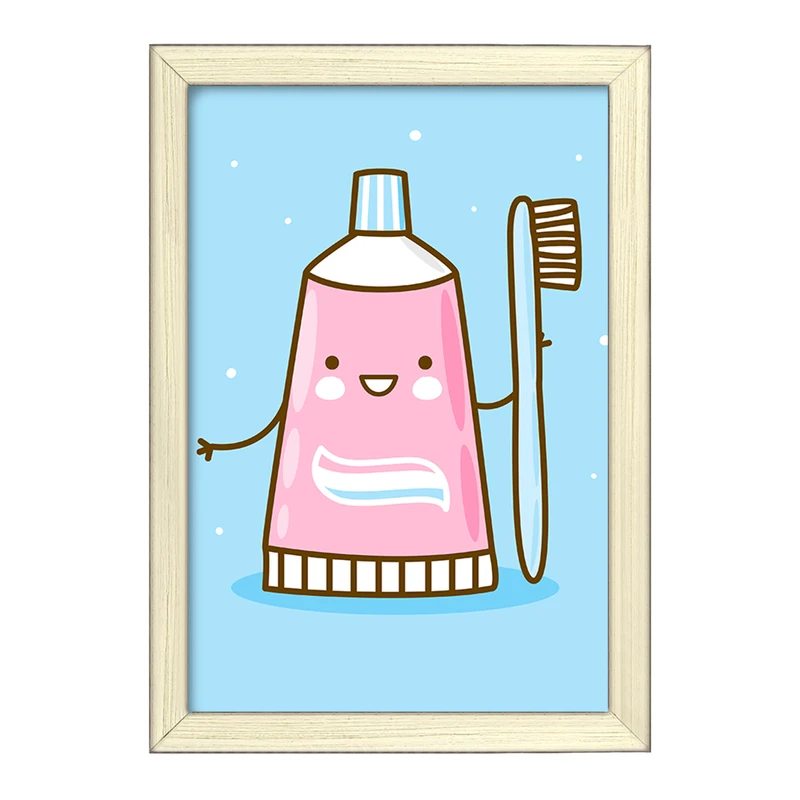 تابلو خندالو طرح دندان و دندان پزشکی کودکانه کد 36723