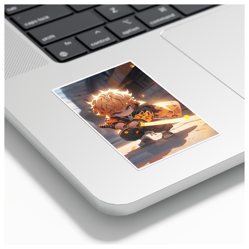 استیکر و برچسب گوفی مدل تانجیرو نزوکو انیمه شیطان کش Demon Slayer Anime کد T05 مجموعه 8 عددی