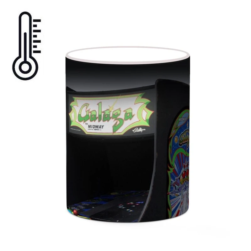 ماگ حرارتی کاکتی مدل بازی گالاگا Galaga کد mgh28588