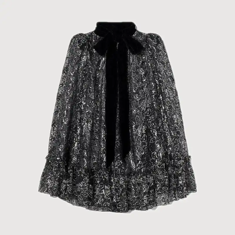 ست پیراهن و رویه زنانه اچ اند ام مدل متالیک کد 005