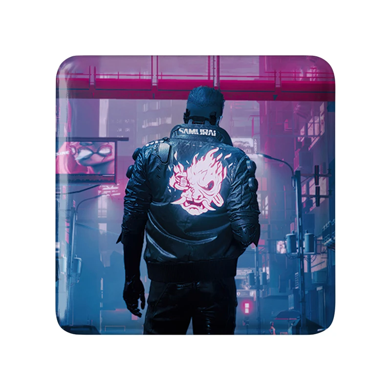 پیکسل خندالو طرح وی سایبر پانک مدل مربعی کد 30566