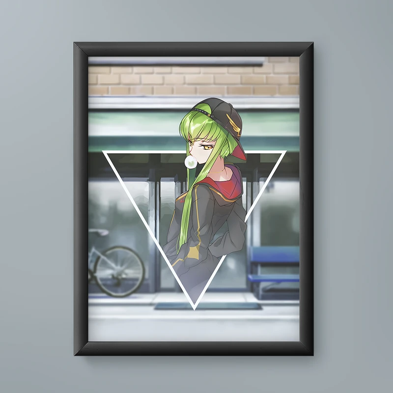 تابلو مدل انیمه سی سی کد 15