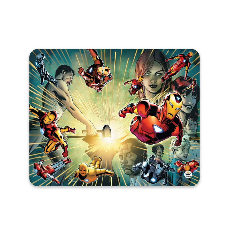 ماوس پد شادیت مدل Iron Man کد544 سایز 24*19 سانتی متر