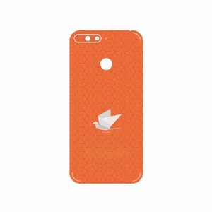 MAHOOT Minimalist origami bird Cover Sticker for Huawei Y6 Prime 2018