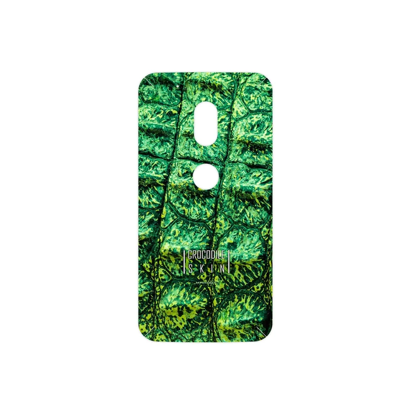 برچسب پوششی ماهوت مدل Crocodile Skin مناسب برای گوشی موبایل موتورولا Moto G4 Play