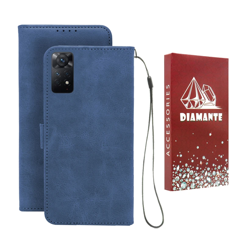 کیف کلاسوری دیامانته مدل Bandaviz Rd مناسب برای گوشی موبایل شیائومی Redmi Note 12 Pro 4G به همراه بند آویز