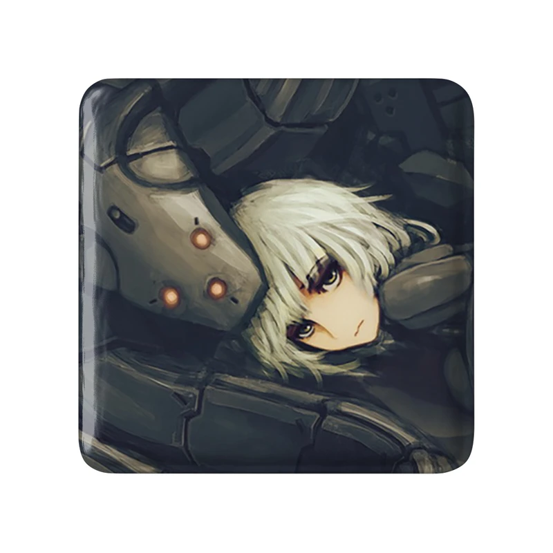 مگنت خندالو طرح بازی متال گیر (Metal Gear) مدل مربعی کد 33178