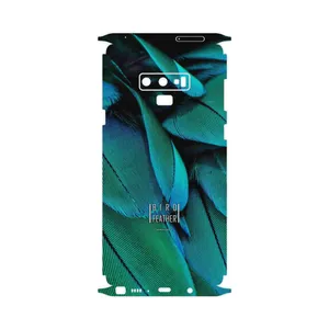 MAHOOT Green Feather-FullSkin Cover Sticker for Samsung Galaxy Note 9