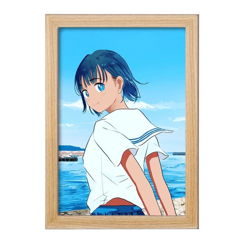 تابلو خندالو مدل میو انیمه سامر تایم رندرینگ SUMMER TIME RENDERING  کد 22273