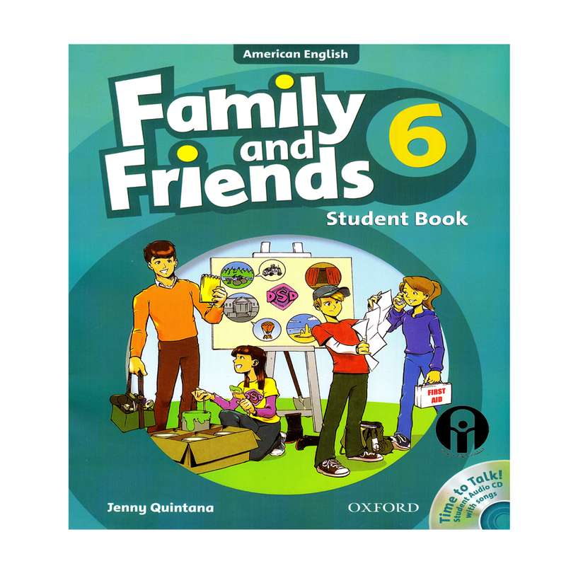  کتاب Family and Friends 6 اثر Jenny Quintana انتشارات الوندپویان