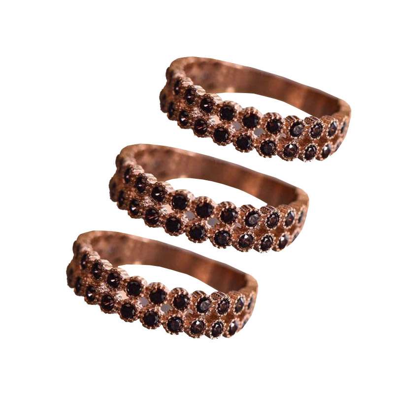 انگشتر زنانه کد 1402 بسته 3 عددی