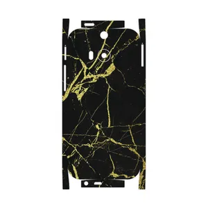 MAHOOT  Graphite-Gold-Marble-FullSkin Cover Sticker for HTC One M8