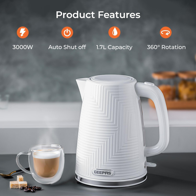 کتری برقی جی پاس مدل  GK38066UK-WT