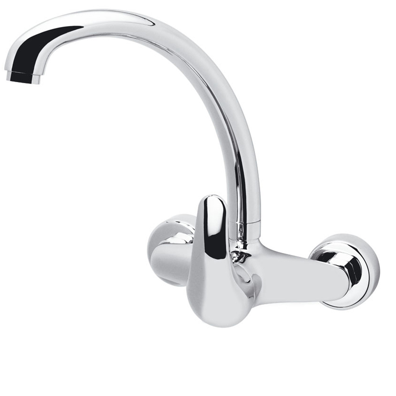 شیر آشپزخانه تک متال مدل قو