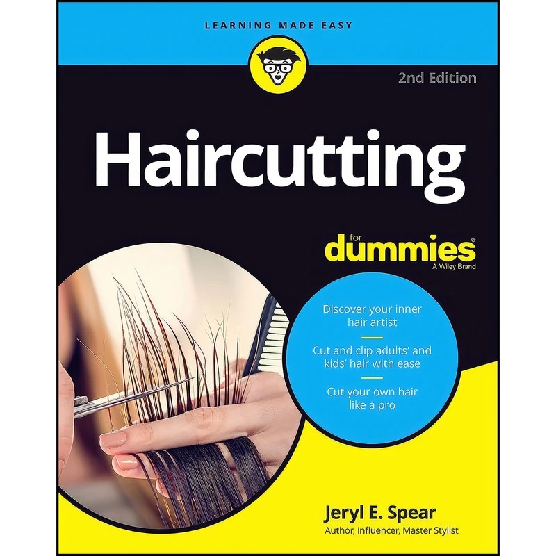 کتاب Haircutting For Dummies اثر J. Elaine Spear انتشارات تازه ها
