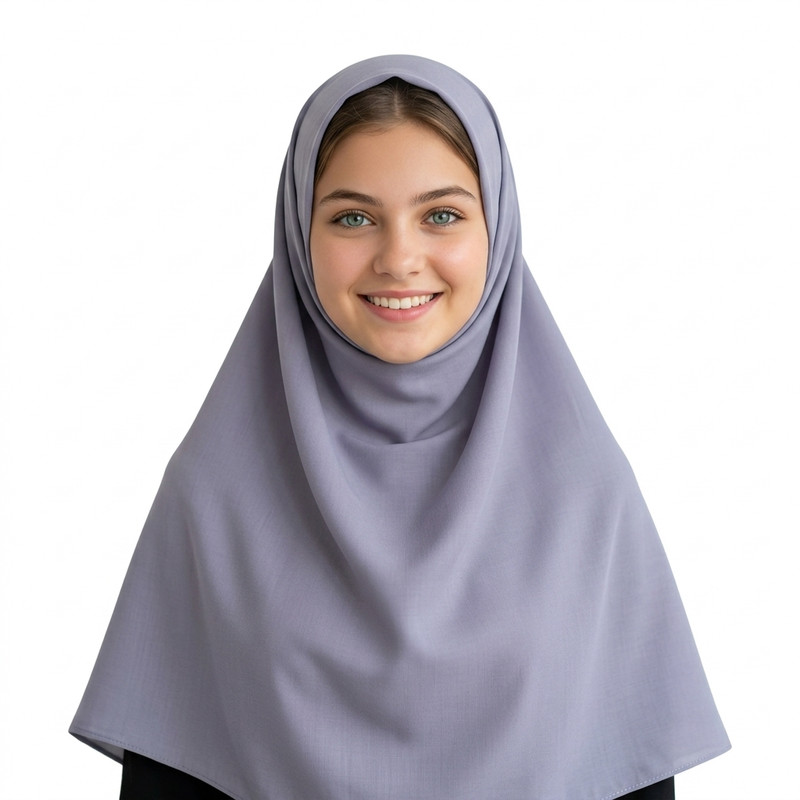 مقنعه زنانه الیاف طبیعی و نخی آنتی باکتریال - زدقارچ و زد ریزش مو و موخوره - زد الکتریسیته ساکن نساجی بروجرد مدل 06943