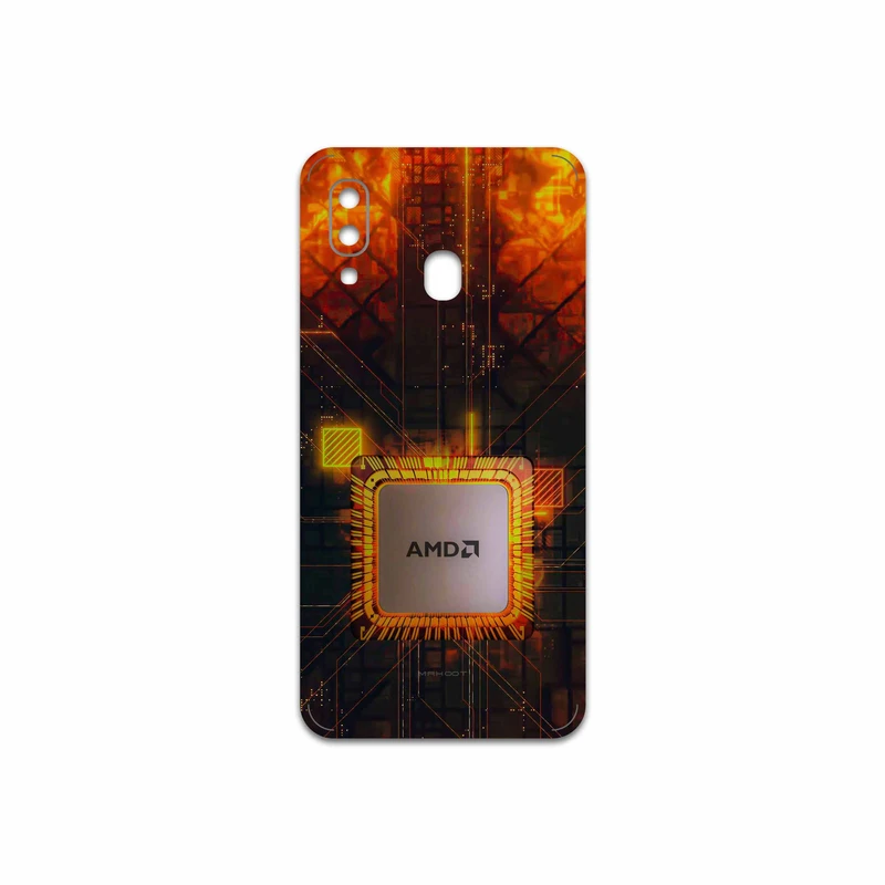 برچسب پوششی ماهوت مدل AMD Brand مناسب برای گوشی موبایل سامسونگ Galaxy A40