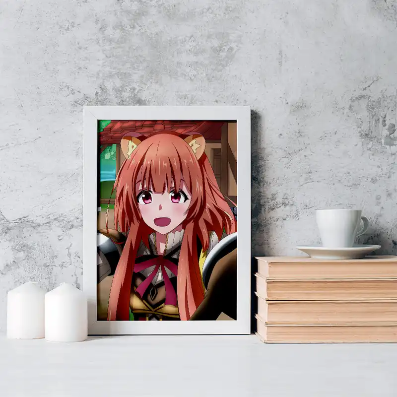 تابلو خندالو مدل رافتالیا انیمه ظهور قهرمان سپر کد 15962