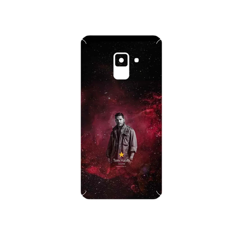 برچسب پوششی ماهوت مدل Tom Hardy مناسب برای گوشی موبایل سامسونگ Galaxy A8 2018