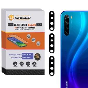  محافظ لنز دوربین آلتیمیت شیلد مدل FLZ مناسب برای گوشی موبایل شیائومی Redmi Note 8 / 8T بسته سه عددی