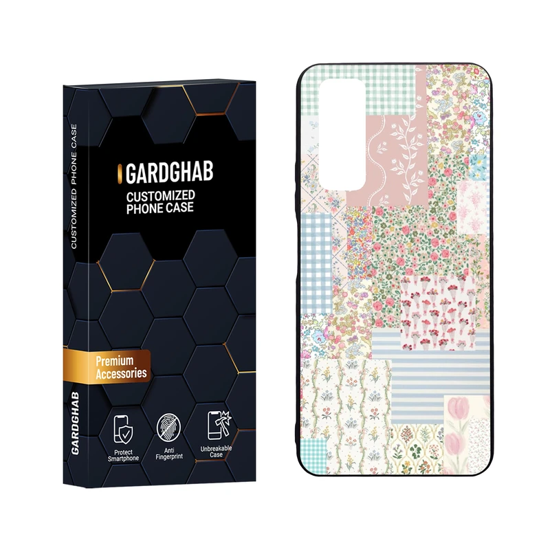 کاور گارد قاب مدل دور ژله ای پشت گلس دخترانه مناسب برای گوشی موبایل هوآوی Y7a