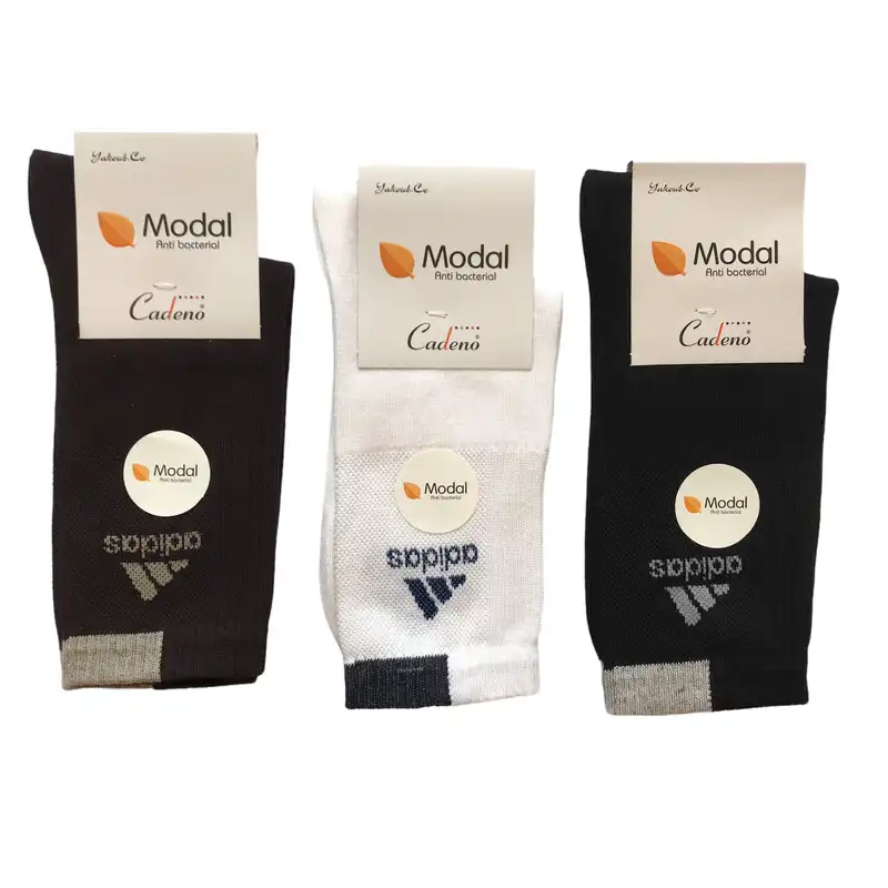 جوراب ورزشی مردانه مدل cms مجموعه 3 عددی