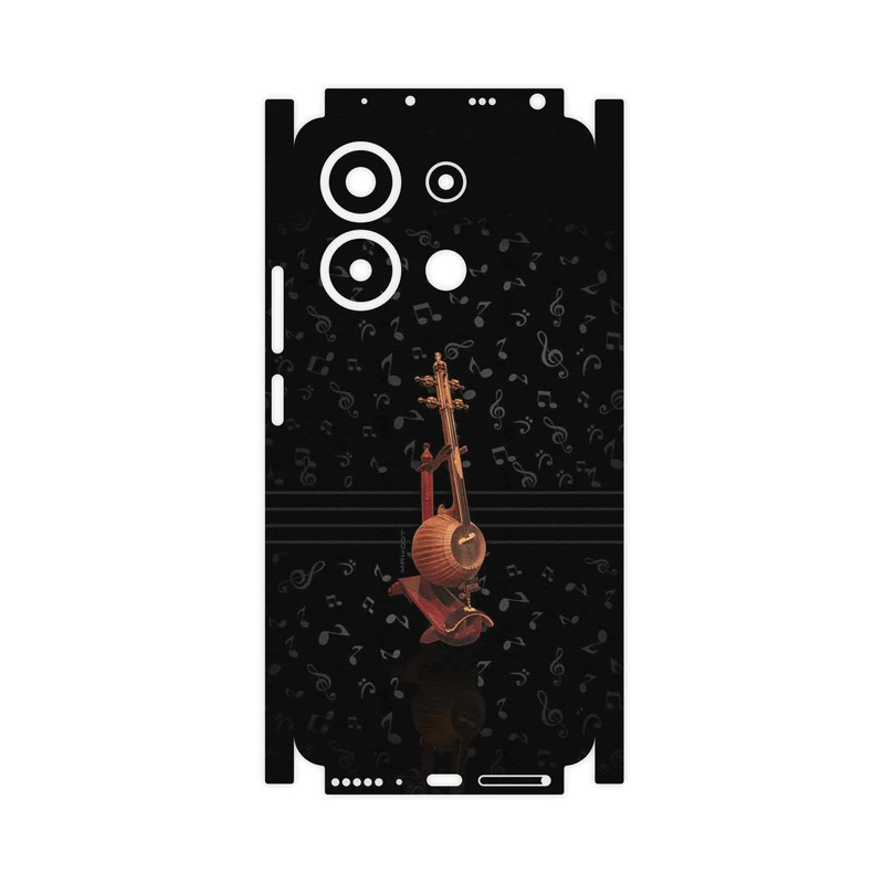 برچسب پوششی ماهوت مدل Persian_Fiddle_Instrument-FullSkin مناسب برای گوشی موبایل شیائومی Redmi Note 13 4G