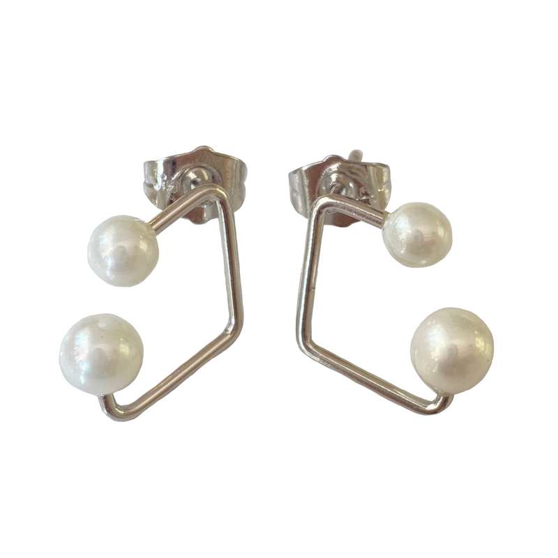 گوشواره زنانه ژوپینگ مدل مروارید