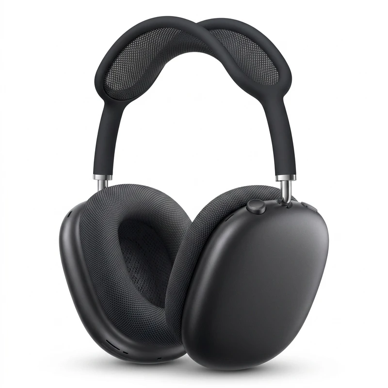 هدست بلوتوثی اپل مدل AirPods Max 2024 با نویز کنسلینگ فعال (ANC)، نویز کنسلینگ میکروفون (ENC)، قابلیت پخش صدای محیطی (Transparency)، درگاه شارژ USB Type-C، مقاوم در برابر رطوبت و عرق