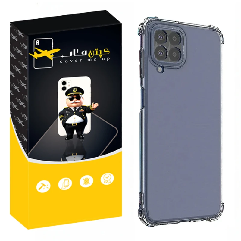کاور کپتن قاب مدل Crystal مناسب برای گوشی موبایل سامسونگ Galaxy M53