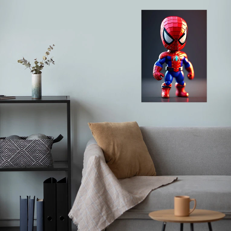 پوستر گوفی مدل مرد عنکبوتی مارول اونجرز طرح SpiderMan Figure Marvel Avengers کد GH25