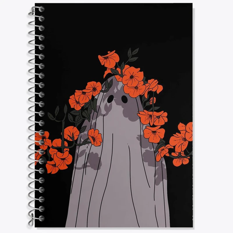 دفتر زبان 50 برگ خندالو مدل سه خط طرح روح کوچولو کد 28678