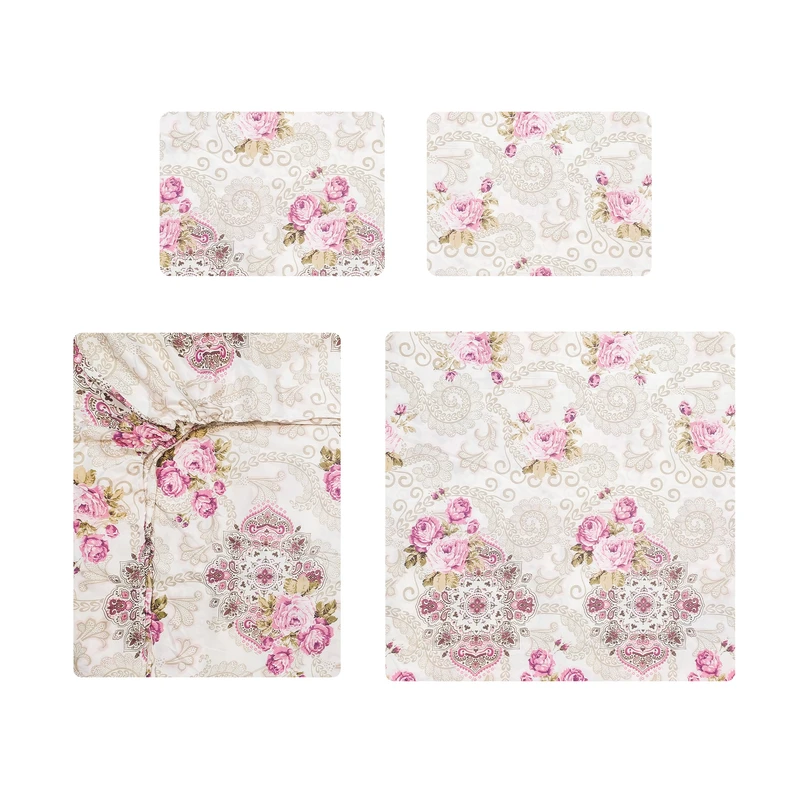 سرویس روتختی آدنو مدل فرخنده کد CH90 دو نفره 4 تکه