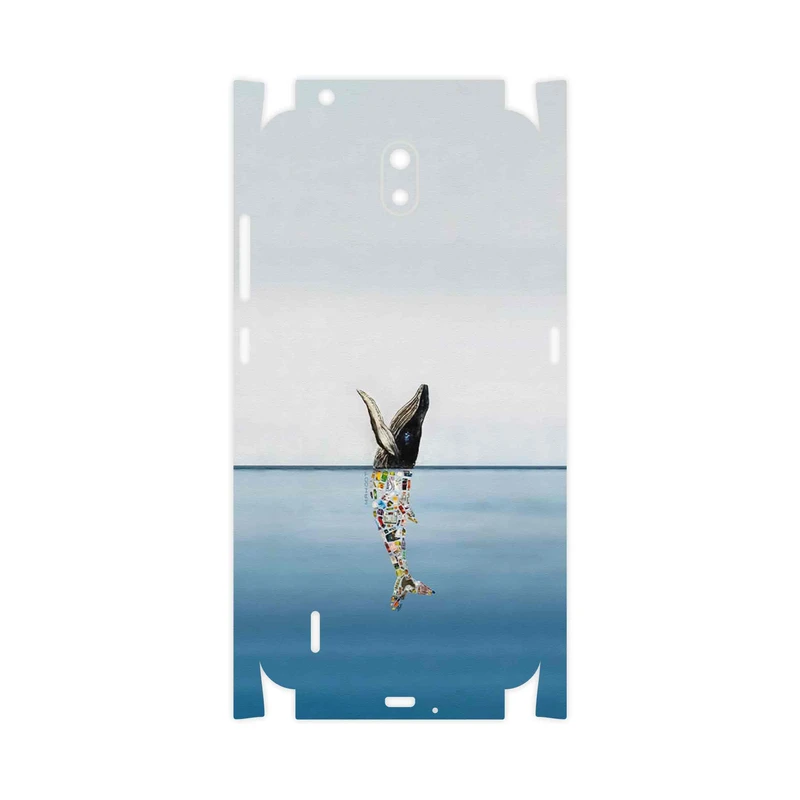 برچسب پوششی ماهوت مدل Collage of Sea Trash-FullSkin مناسب برای گوشی موبایل نوکیا C1