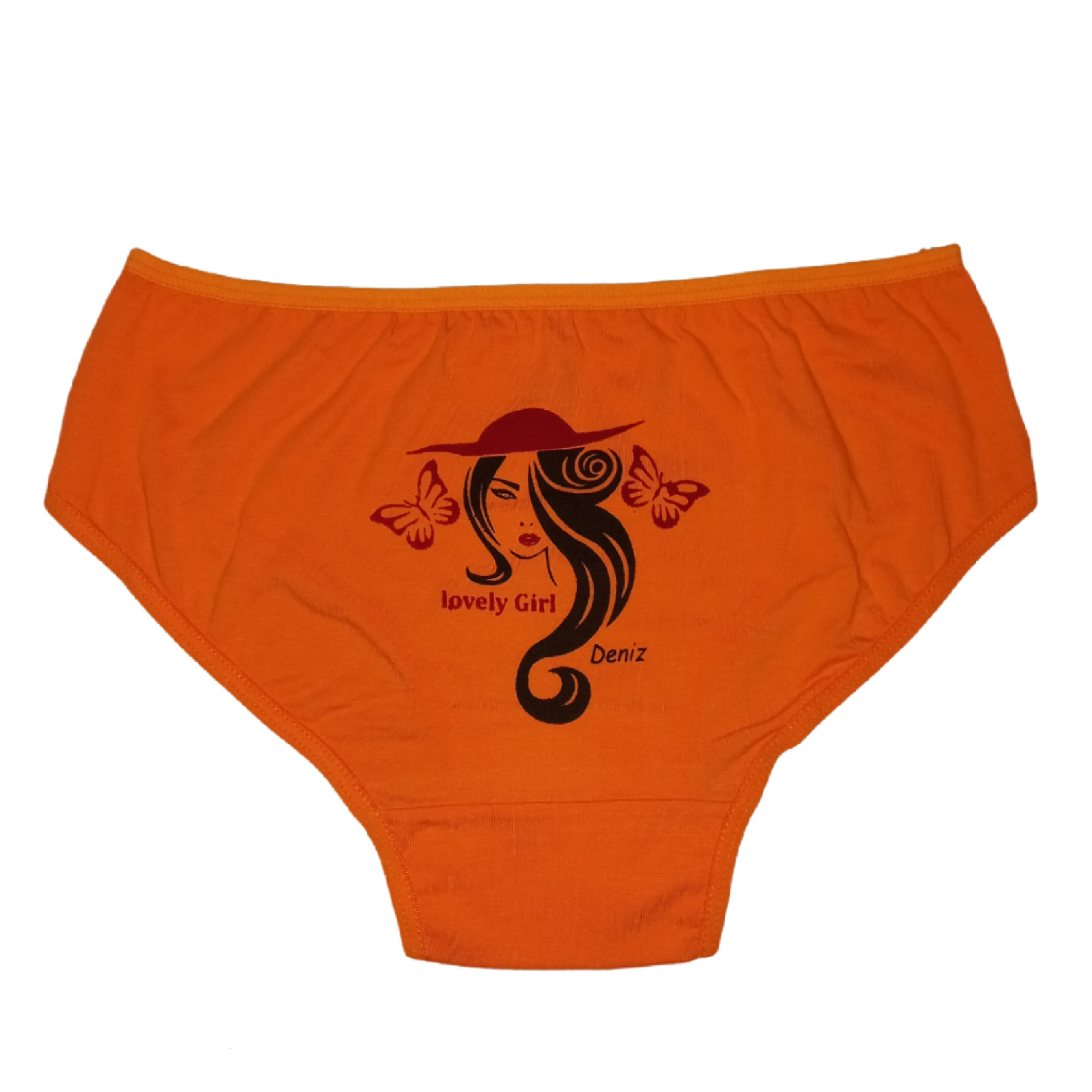 شورت دخترانه  مدل deniz رنگ نارنجی