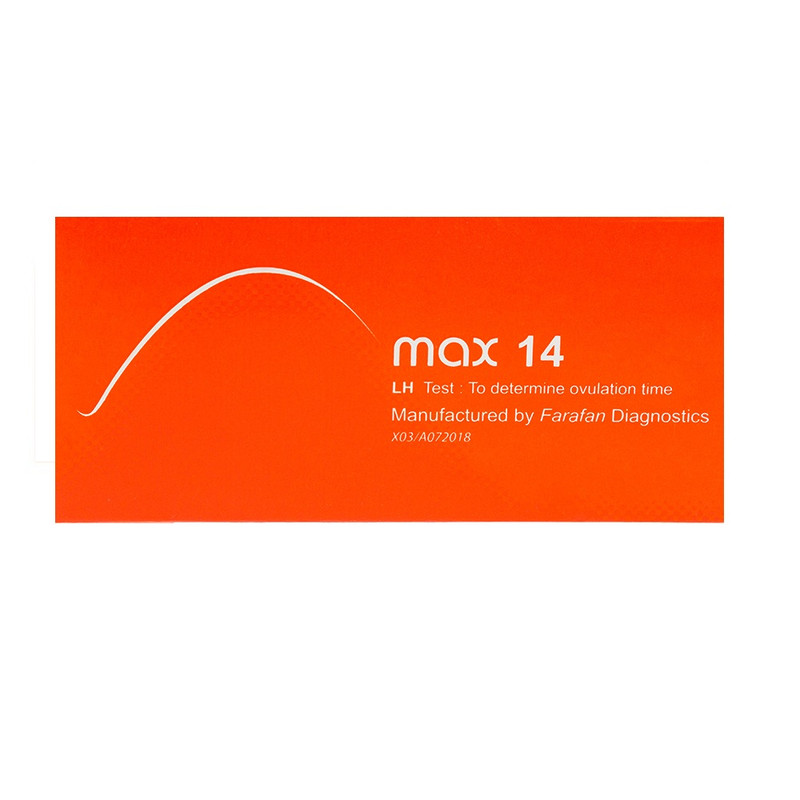تست تخمک گذاری مکث 14 ال اچ تست مدل نواری