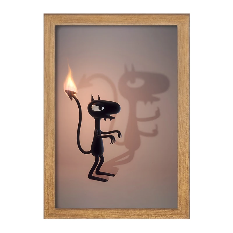 تابلو خندالو مدل انیمه طلسم شدگان کد F4023