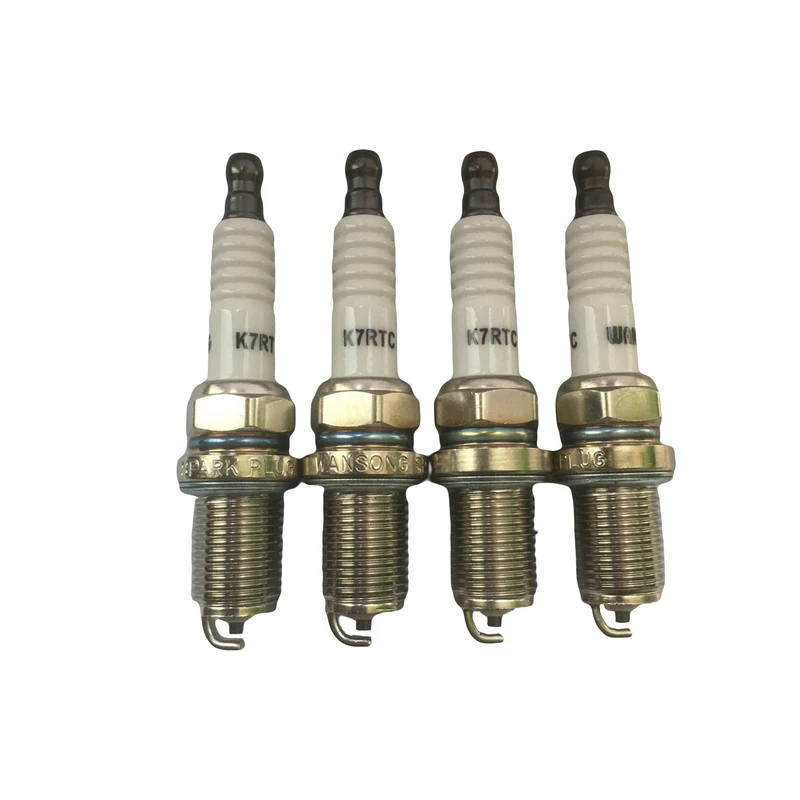شمع خودرو ونسونگ مدل K7تک پلاتین بسته 4 عددی 