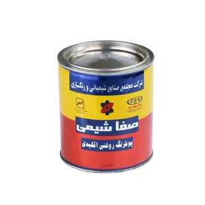 پوشرنگ قرمز صفاشیمی کد a10 حجم 1 لیتر