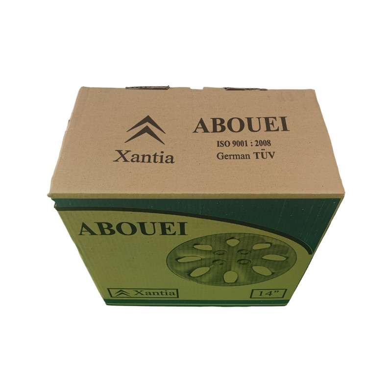 قالپاق چرخ ابویی مدل xtia14 سایز 14 اینچ مناسب برای پژو 405 مجموعه  4 عددی
