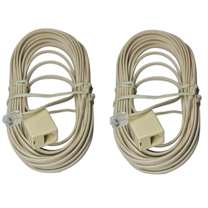 کابل افزایش طول تلفن دایو مدل DT8108 به طول 8 متر بسته دو عددی
